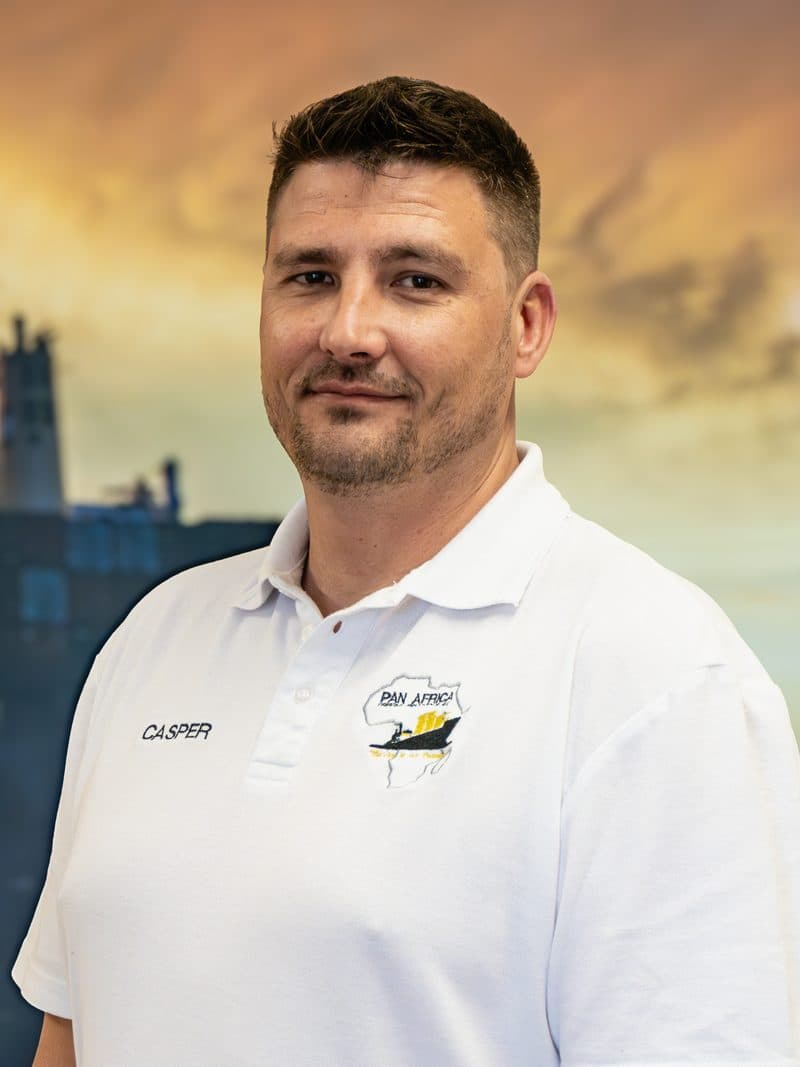 Portrait of Casper Grobler